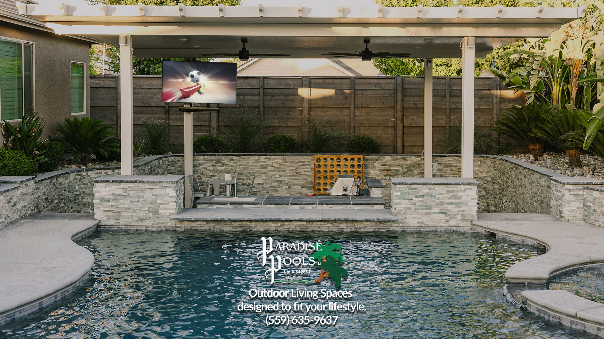 Outdoor Living Spaces designed to fit your lifestyle.
