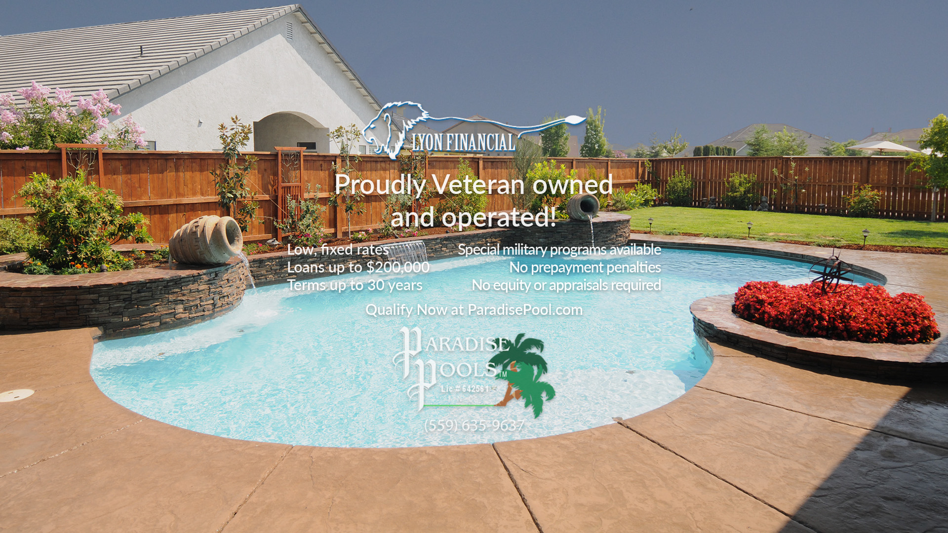 Lyon Financial, proudly Veteran owned and operated.