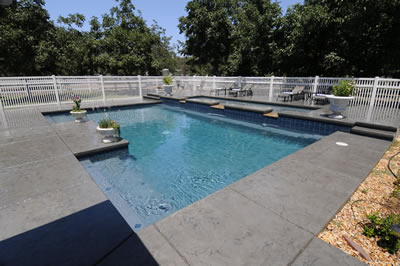 Visalia Pools with Multi Tiers